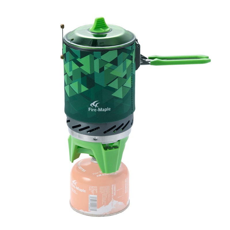 Fire-Maple Fixed Star 2 Backpacking and Camping Stove System - Outdoor Propane Camp Cooking Gear, Portable Pot/Jet Burner Set, Ideal for Hiking, Trekking, Fishing, Hunting Trips and Emergency Use - Image 1